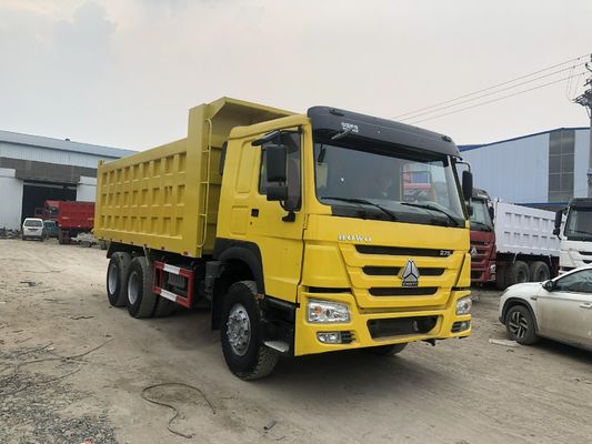 Cab One Sleeper met A/C 375HP 380HP 400HP 6X4 Tipper Dumper Truck HOWO 10 Wielen