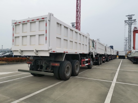 1200r20 Radialbanden Sinotruk HOWO 6X4 Tipper Truck met 400 pk, 420 pk, 375 pk en ≤5 zitplaatsen