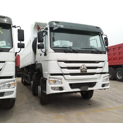 Hw76 Cab Sinotruk HOWO 8X4 12 wielen Tipper Truck met Front Lifting 5600X2300X1500 20cbm