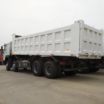 Hw76 Cab Sinotruk HOWO 8X4 12 wielen Tipper Truck met Front Lifting 5600X2300X1500 20cbm