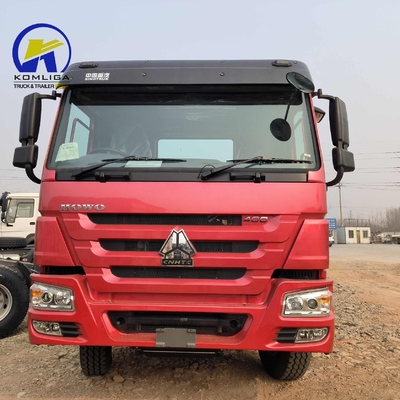 6X4 aandrijving gebruikte Sinotruk HOWO 10 Wheeler Tow Head Trailer Truck met A/C cabine
