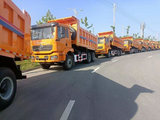 H3000 X2000 F2000 10 Wielen 6X4 Shacman Tipper Dump Truck voor ≤5 zitplaatsen en hoog vermogen