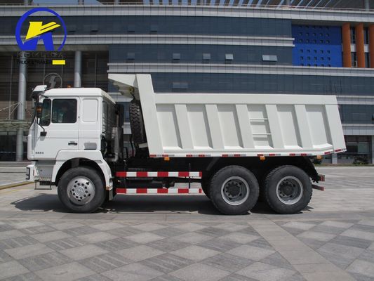Shakman 6X4 30tons dump-tipper truck met een slaapcabine en A/C-zitjes ≤5