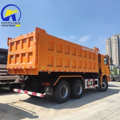 Professionele ontwerp DOT gecertificeerd 10 1spare band Truck Benne 6X4 Shacman dump truck
