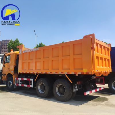 Tweedehands 10 banden Shacman F3000 Sinotruck HOWO Dumper Tipper Dump Trucks Aanpassing