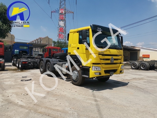 Trailerhead Truck Gebruikte Sinotruk HOWO Heavy Duty Truck Tractor voor 50 /90 tractiebasis