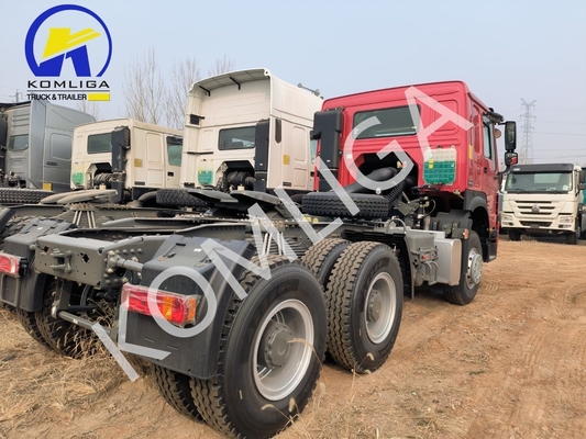 Goederen sleeptrailer kop trekker vrachtwagen gebruikte Sinotruk HOWO zware vrachtwagen Euro4 Hw19710