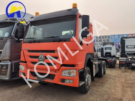 Goederen sleeptrailer kop trekker vrachtwagen gebruikte Sinotruk HOWO zware vrachtwagen Euro4 Hw19710