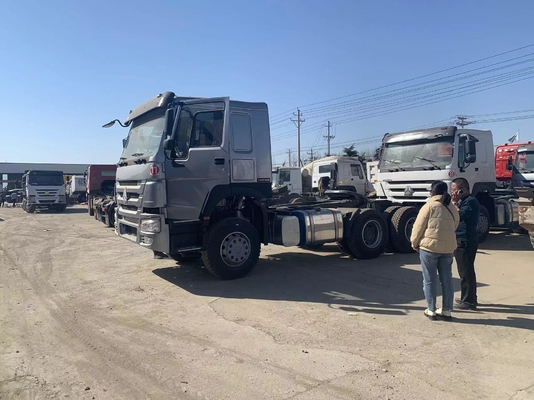 Diesel vracht sleepmachine 10 wielen aanhangwagen hoofd prime mover Sinotruk HOWO 6X4 trekker