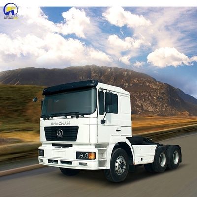 6X4 aandrijving Shacman X3000 Prime Mover Golden Color Tractor Truck