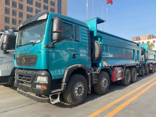 8L motorcapaciteit Sinotruk HOWO 8X4 voorste opheffende dumptruck voor de markt van Dr Congo