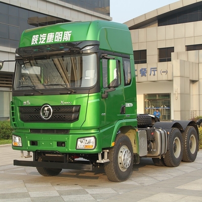 Cab Hw76 Cab Yellow 6X4 10wheel 380HP 400HP 420HP Hoofd Tractor Trailer Gebruikte Tractor Truck