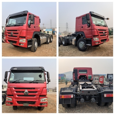 Sinotruk HOWO T7 Hohan 6X4 10wheel 371HP 380HP 400HP en tweedehands aanhangwagentrekker
