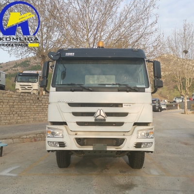 Sinotruk HOWO T7 8X4 400 pk zware aanhangwagen trekker vrachtwagen met 5600X2300X1500 emmer