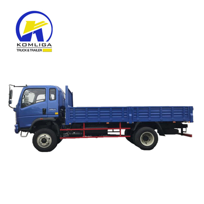 Op maat gemaakte Sinotruck HOWO 4X2 5 ton Mini Cargo Light Truck met handgeschakelde versnellingsbak