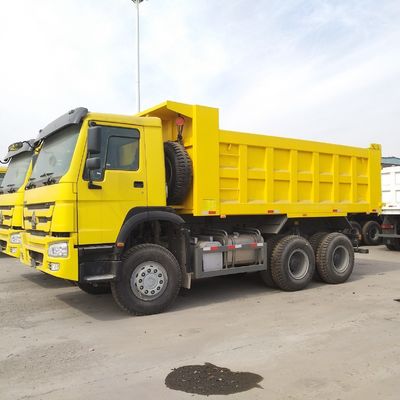 6X4 HOWO Tipper Truck Dump trucks met radial banden ontwerp en laadvermogen 21-30t