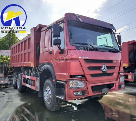 351-450 pk 2024 Sinotruk HOWO 10 wielen Dump Tipper Truck met Zf8118 stuurstelsel