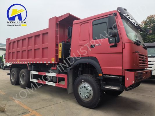 351-450 pk 2024 Sinotruk HOWO 10 wielen Dump Tipper Truck met Zf8118 stuurstelsel
