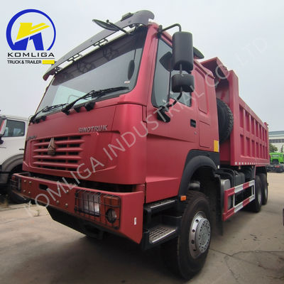 351-450 pk 2024 Sinotruk HOWO 10 wielen Dump Tipper Truck met Zf8118 stuurstelsel