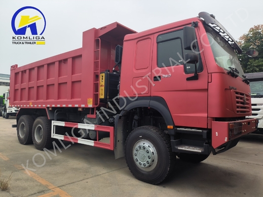 25-30 ton LHD/Rhd stuurwiel Sinotuck HOWO 6X4 Dump Tipper Truck naar Afrika in 2024