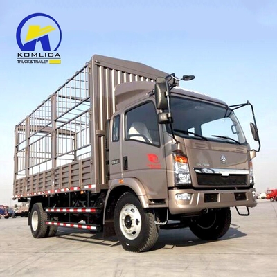 4-6L motorcapaciteit 4X2 aandrijflijn Chinese HOWO Mini Dumper Truck op de markt