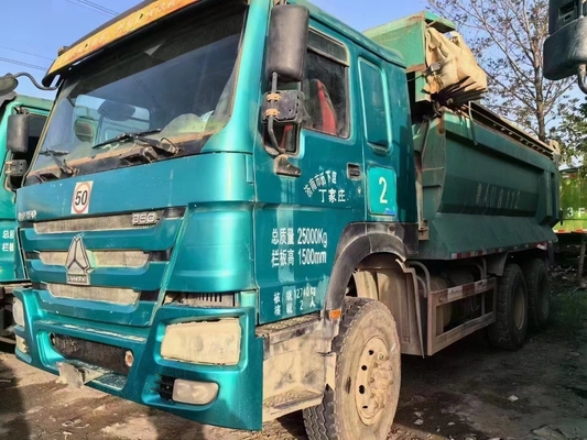 Gebruikelijke Euro5 HOWO 6X4 originele dumptruck met een koppelaar met een dieselmotor met een capaciteit van &gt; 8L Euro5