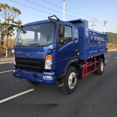 10 ton Euro II Sinotruk HOWO 6 wielen dumptruck met een laadvolume van 5 kubieke meter