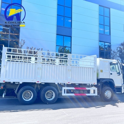 Transport Gebruikt 6X4 4X2 Box Cargo Truck met Ventrale Tipper Hydraulisch Liften Gebruikt