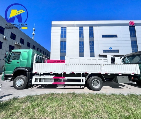 Transport Gebruikt 6X4 4X2 Box Cargo Truck met Ventrale Tipper Hydraulisch Liften Gebruikt