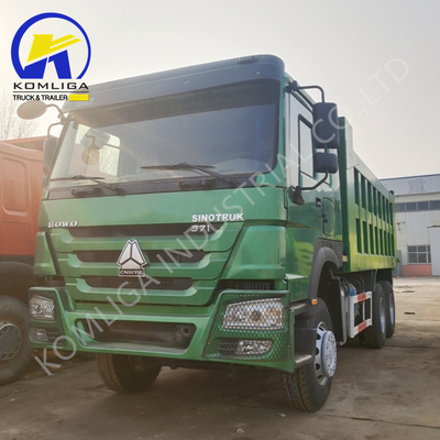 Zf8118 stuursysteem Rood 371HP 2020 Jaar Gebruik in goede staat Sinotruk HOWO dump truck