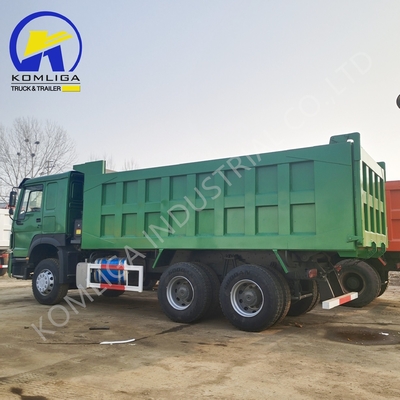 Zf8118 stuursysteem Rood 371HP 2020 Jaar Gebruik in goede staat Sinotruk HOWO dump truck