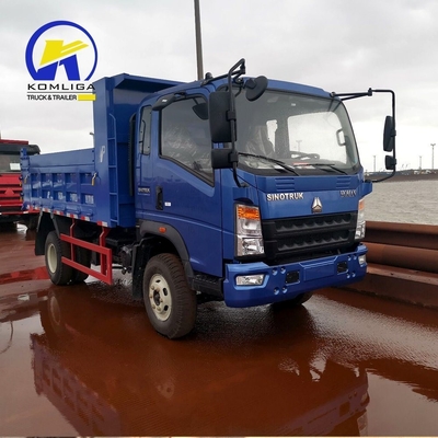 Kleine lichte mini-kipper-kipper-dumper met een laadvermogen van 1-10 ton Yn4102qbzl Motormodel