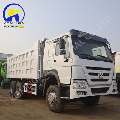 Technische onderdelen Ondersteuning tweedehands 371 pk 6x4 10 wielen Sinotruk HOWO Tipper Truck