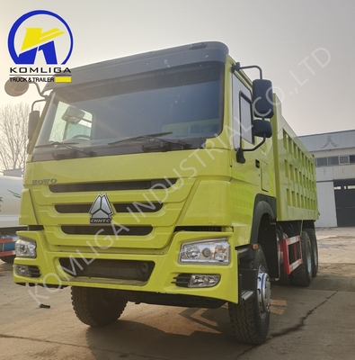 16 ton laadvermogen Achsaxel HOWO gebruikte kantelwagen ZZ3257N3847A met goed in 2020