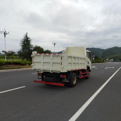 Sinotruk HOWO Homan 4X2 Kleine Mini 6-wieler dumper truck met buisloze banden in rood
