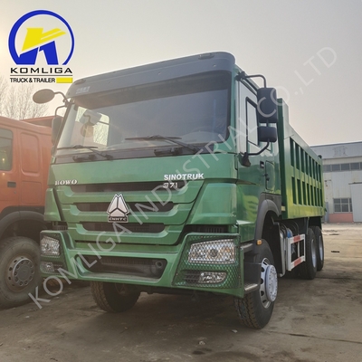 2020 Jaar 371HP 6X4 Gebruikte HOWO Dump Truck voor Zambia Markt Rijwiel LHD/Rhd