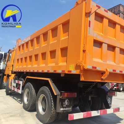 9 ton Vooraxel laadvermogen 2020 Jaar Gebruikt 6X4 10 wielen Shanxi Shacman dump truck