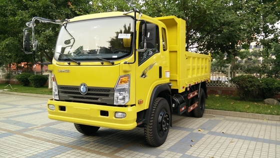 Mini 6-wieler Dongfeng HOWO 4X2 Sino lichte vrachtwagen 7 ton met hoge laadcapaciteit