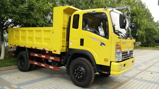 Mini 6-wieler Dongfeng HOWO 4X2 Sino lichte vrachtwagen 7 ton met hoge laadcapaciteit