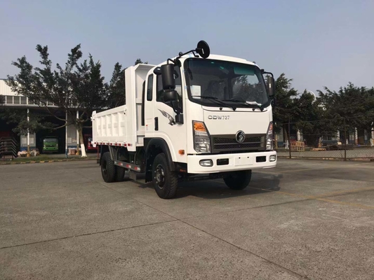 Mini 6-wieler Dongfeng HOWO 4X2 Sino lichte vrachtwagen 7 ton met hoge laadcapaciteit