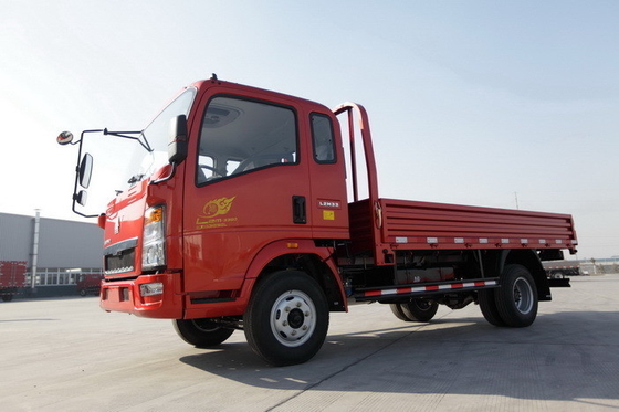 Cab 1880 Cab 4X2 Dongfeng HOWO Cdw 3 ton Mini Diesel vrachtwagens Emissies Euro II