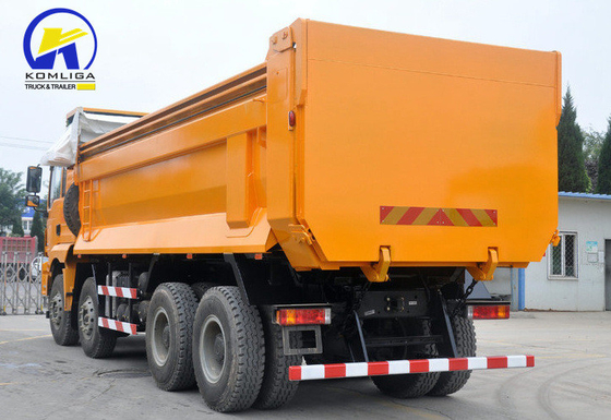Shacman H3000 12 wielen 8X4 4 assen Tipper Dump Truck voor op maat gemaakte aanvraag 10 1 banden