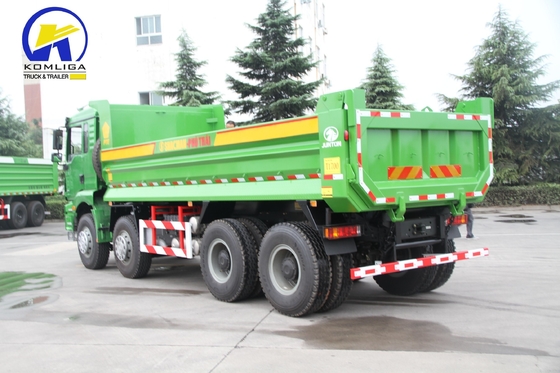 Shacman H3000 12 wielen 8X4 4 assen Tipper Dump Truck voor op maat gemaakte aanvraag 10 1 banden