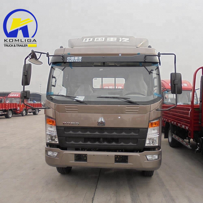 Sinotruk HOWO Hohan Cdw 4X2 Mini Van Box Cargo 3 Ton Dump Truck voor 150 pk