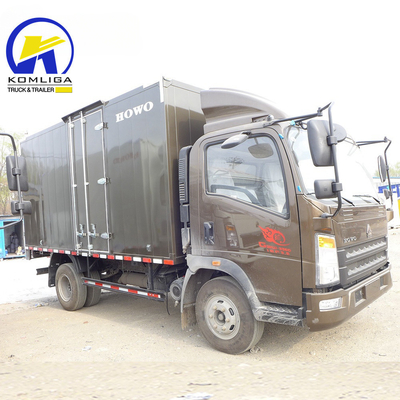 Sinotruk HOWO Hohan Cdw 4X2 Mini Van Box Cargo 3 Ton Dump Truck voor 150 pk