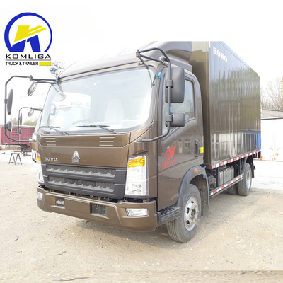 Sinotruk HOWO Hohan Cdw 4X2 Mini Van Box Cargo 3 Ton Dump Truck voor 150 pk
