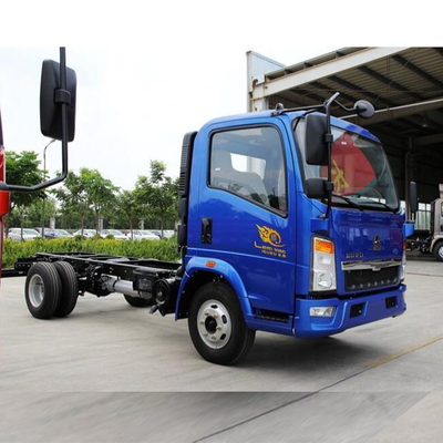 3/5/7/8 ton 6 wielen Sinotruk HOWO 4X2 Mini Dumper Truck met handgeschakelde transmissie