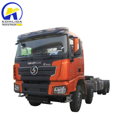 Gebruikte Shacman Dump Truck 8X4 12 wielen Tipper Dumper Truck met Hw76 cabin in goede staat
