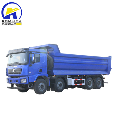 Gebruikte Shacman Dump Truck 8X4 12 wielen Tipper Dumper Truck met Hw76 cabin in goede staat
