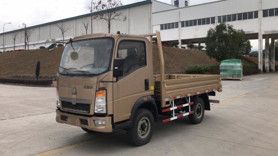 Dongfeng Sinotruk HOWO Kleine 6 banden 4x2 10m3 dumptruck met buisloze banden